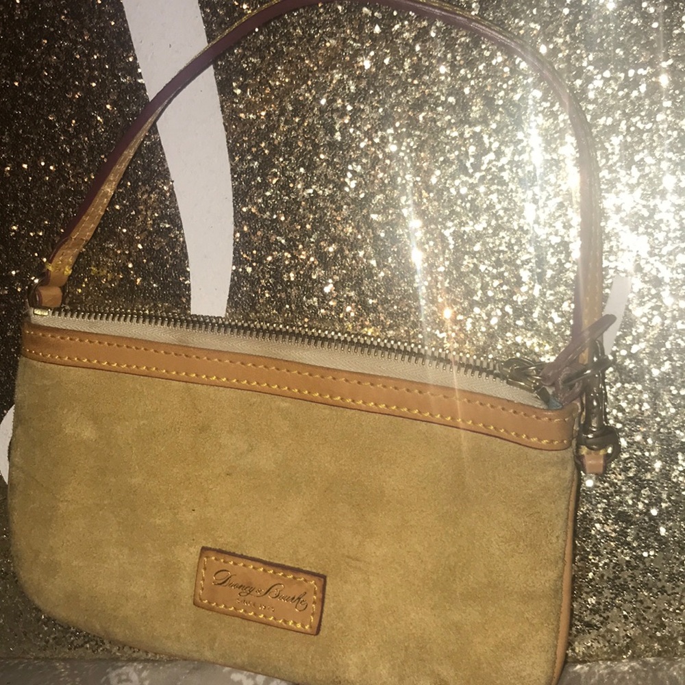 Tan Clutch
